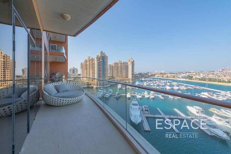 Квартира в Палм Джумейра，Тиара Резиденции，Даймонд, 2 cпальни, 315000 AED - 6780847