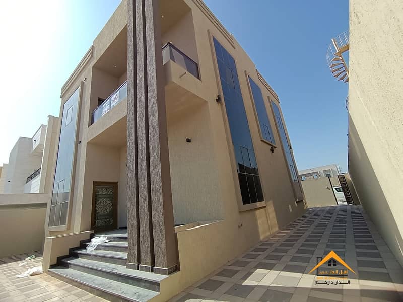 An elegant finishing villa for rent in the Emirate of Ajman, in a very quiet location in Al Alia area