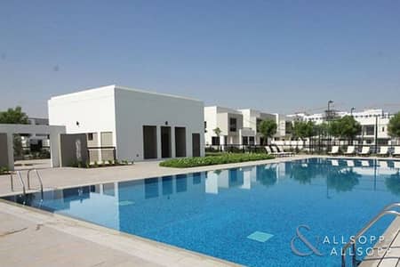 3 Bedroom Townhouse for Rent in Town Square, Dubai - Close To Pool | 3 Bedroom | Single Row