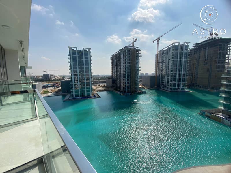 Lagoon & Burj View| Fitted Kitchen |High Floor