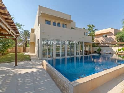 5 Bedroom Villa for Sale in Arabian Ranches, Dubai - Upgraded Villa | Golf Course View | Private Pool