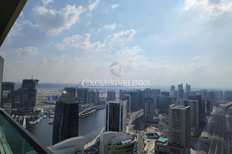 Fully Furnished | High Floor | Canal View