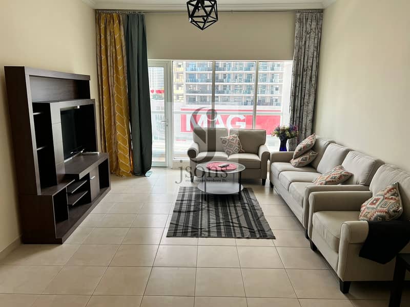 2BR | 2 Balcony | Fully Furnished