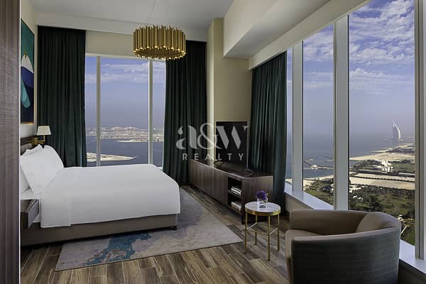 شقة في فندق وأجنحة أفاني بالم فيو دبي،مدينة دبي للإعلام 2 غرف 245000 درهم - 6785707