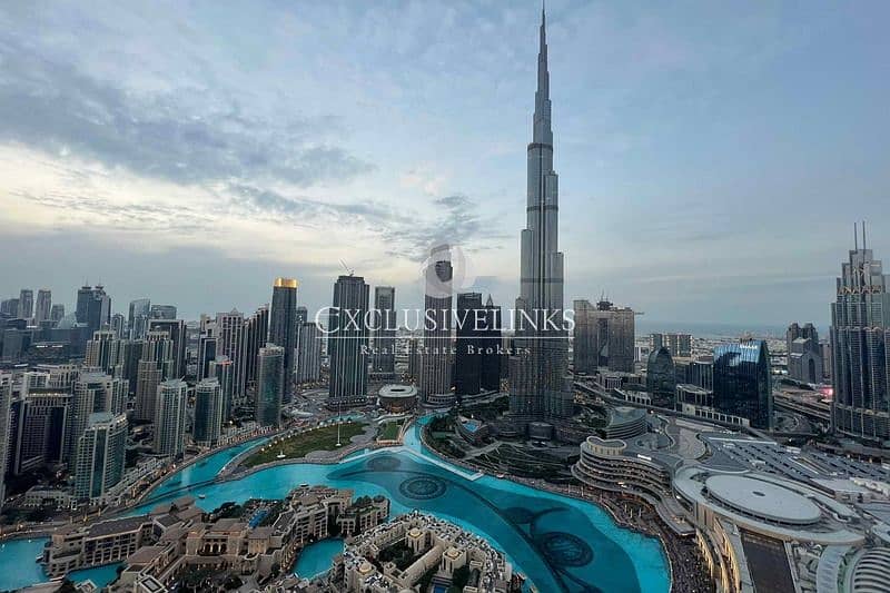 位于迪拜市中心，谦恭市中心酒店（湖畔酒店） 3 卧室的顶楼公寓 28000000 AED - 6785142