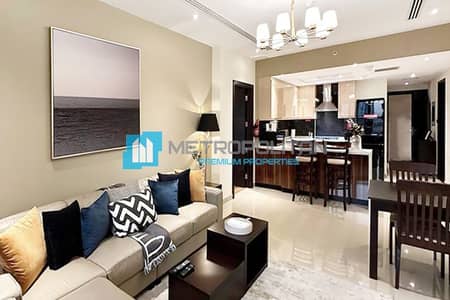 1 Bedroom Apartment for Rent in Business Bay, Dubai - Fully Furnished 1BHK w/ Smart Home System