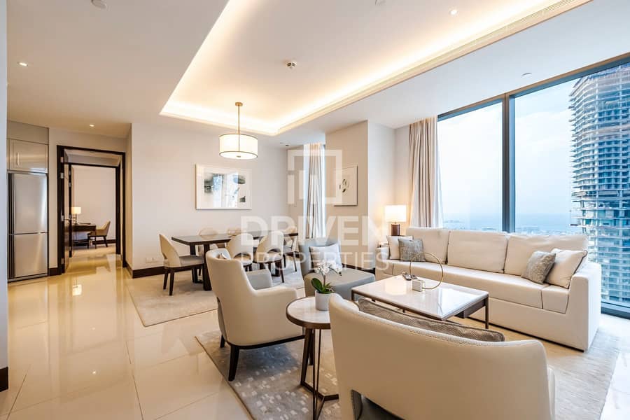 شقة في العنوان ريزدينسز سكاي فيو 1،العنوان ريزيدنس سكاي فيو،وسط مدينة دبي 2 غرف 4200000 درهم - 6729596