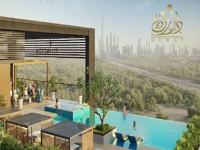 فلیٹ 2 غرفة نوم للبيع في الخليج التجاري، دبي - جاهزة مفروشة بالكامل فيو برج خليفة