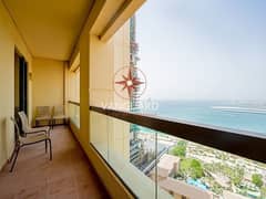 FULL SEA VIEW | FURNISHED 2 BEDROOM | JBR