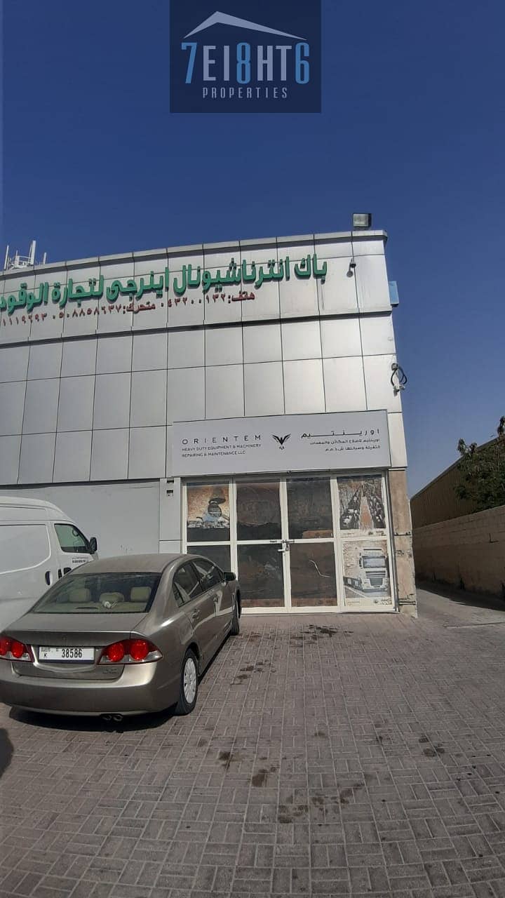 Warehouse: 1,150 sq ft semi-independent warehouse for rent in Ras Al Khor