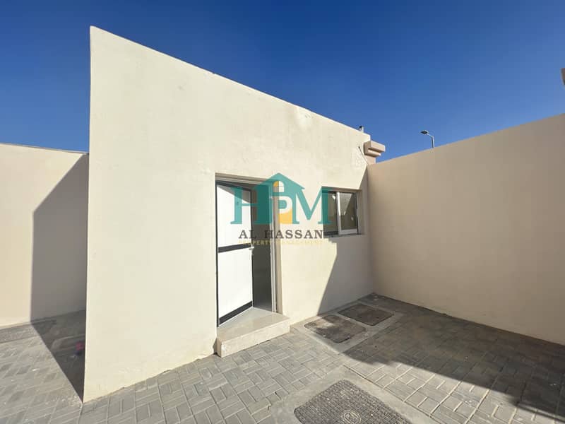 Monthly Rent Separate Entrance Smart Studio Near Market Area At Al Shamkha South