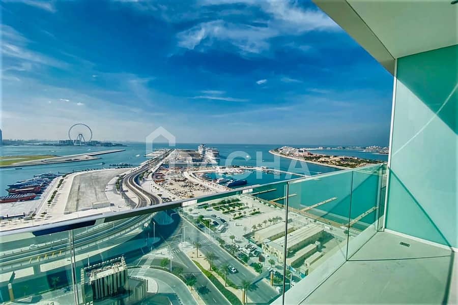 位于迪拜港，艾玛尔海滨社区，日出海湾公寓，日出海湾1号塔楼 2 卧室的公寓 4500000 AED - 6790350