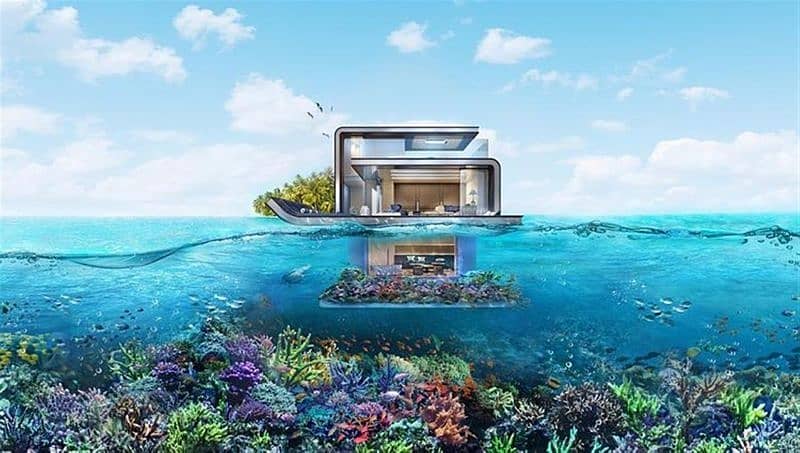 Underwater Villa for Sale with 8.3% Guaranteed ROI, No Commission, The Best Investment
