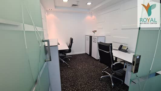 Office for Rent in Al Wahdah, Abu Dhabi - Exquisite Special luxurios Office Space | Fully Serviced Starting AED. 2500/- Monthly