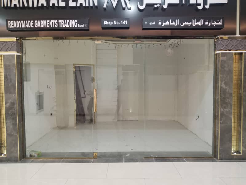 3 Month Free 500 sq ft Shop With Mezzanine Available for rent in Al Rawda 3 Ajman