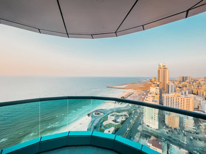 Full Sea View Appartement Ajman Corniche Residence