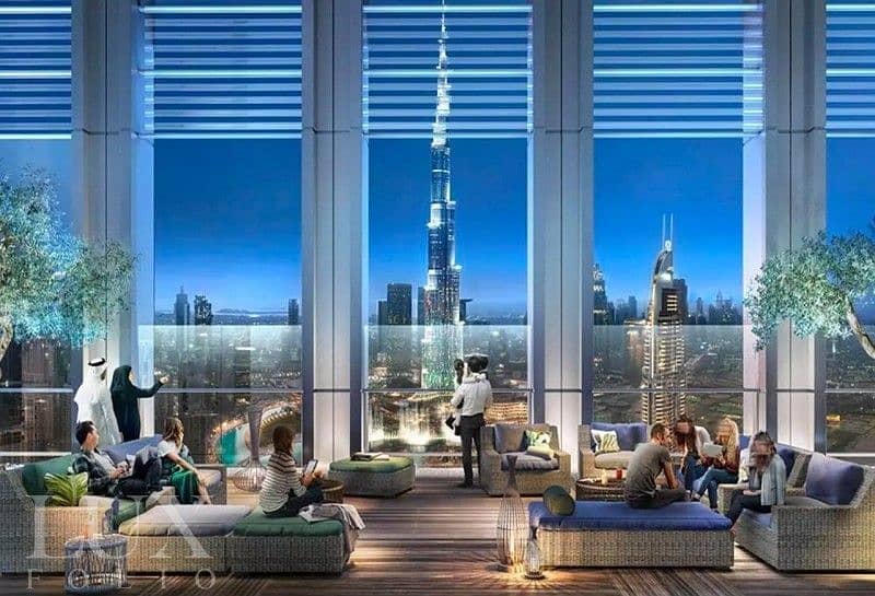 位于迪拜市中心，皇家塔楼 1 卧室的公寓 1750000 AED - 6792119