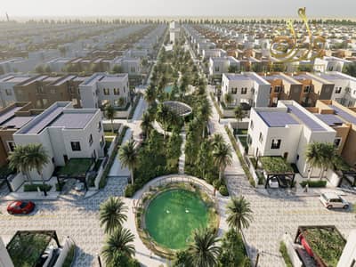 4 Bedroom Townhouse for Sale in Sharjah Sustainable City, Sharjah - Almost Ready -5 YRS free service charge - 10% DP