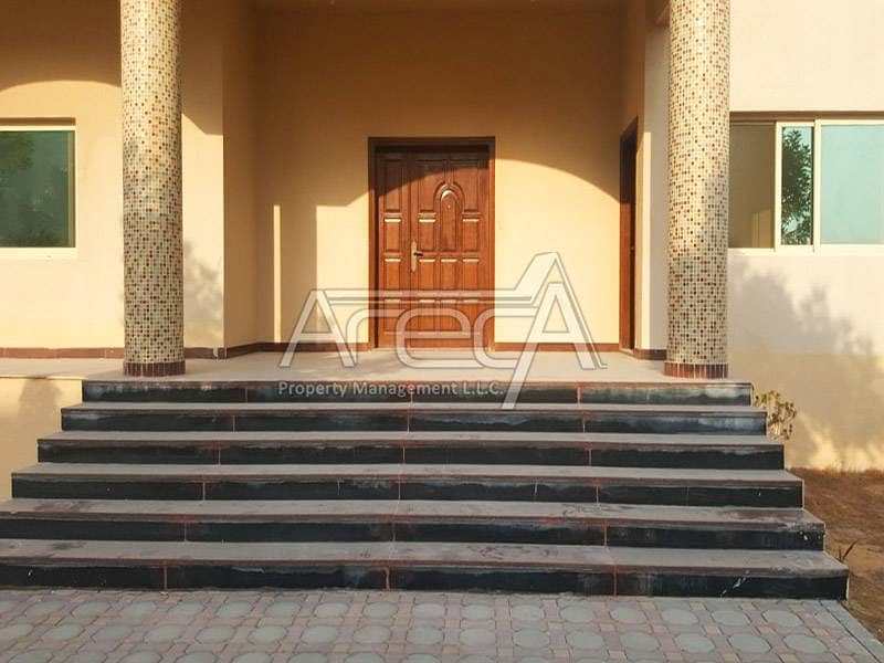 Splendid 7 Bed Villa for Rent in Khalifa City A