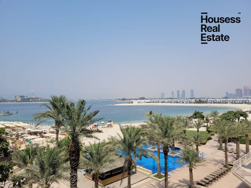 FULL SEA VIEW 2BR+MAIDS FURNISHED  PALM JUMEIRAH