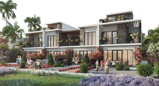 4 Bedroom Townhouse for Sale in Damac Lagoons, Dubai - Water-inspired | Master Community | Damac Lagoons | Ibiza