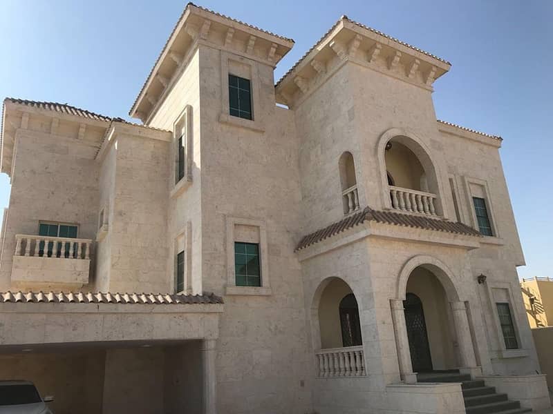 For sale a new two storey villa with electricity and water a stone facade