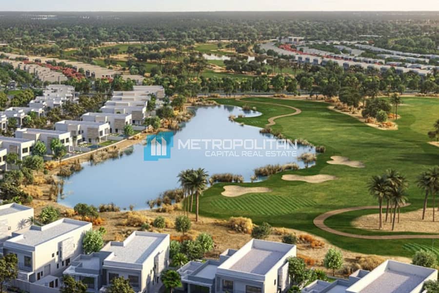 Mesmerizing Golf View | Single Row | Type F  Villa