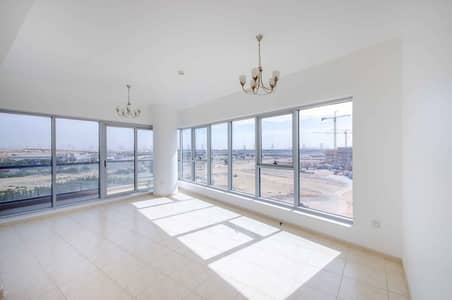 2 Bedroom Apartment for Rent in Dubai Residence Complex, Dubai - Fully closed kitchen| 2Bedroom with balcony| Al ain road view
