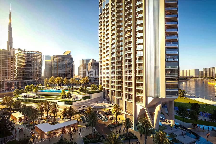 位于商业湾，Peninsula，半岛三号 1 卧室的公寓 1580000 AED - 6798303