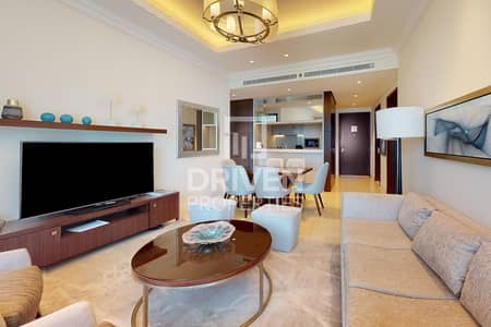 2 Bedroom Apartment for Rent in Downtown Dubai, Dubai - Furnished | Serviced | Burj Khalifa View