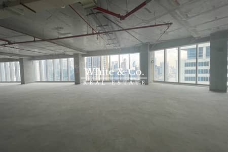 Office for Sale in Business Bay, Dubai - Shell & Core | Burj Khalifa view | High Floor