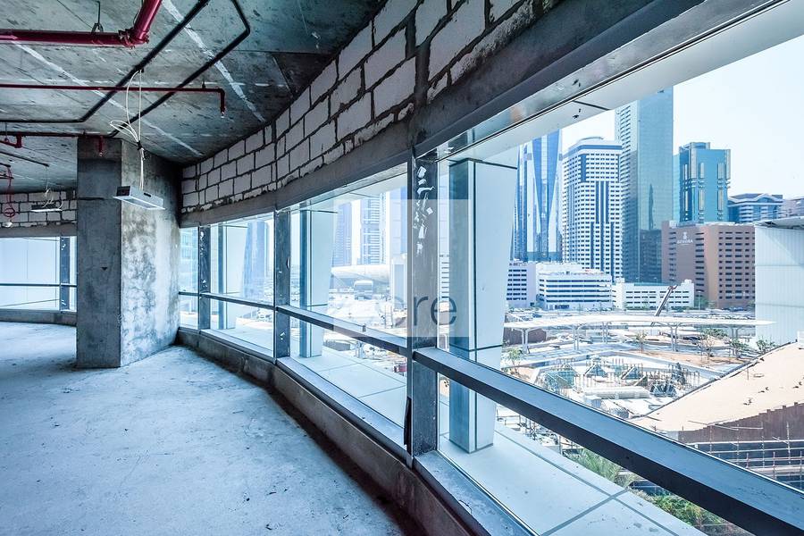 Well located shell and core office on rent Well located shell and core office on rent