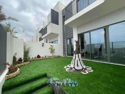 3 Bedroom Townhouse for Rent in Arabian Ranches 3, Dubai - Landscaped | Unobstructed Burj View | Near Pool & Park