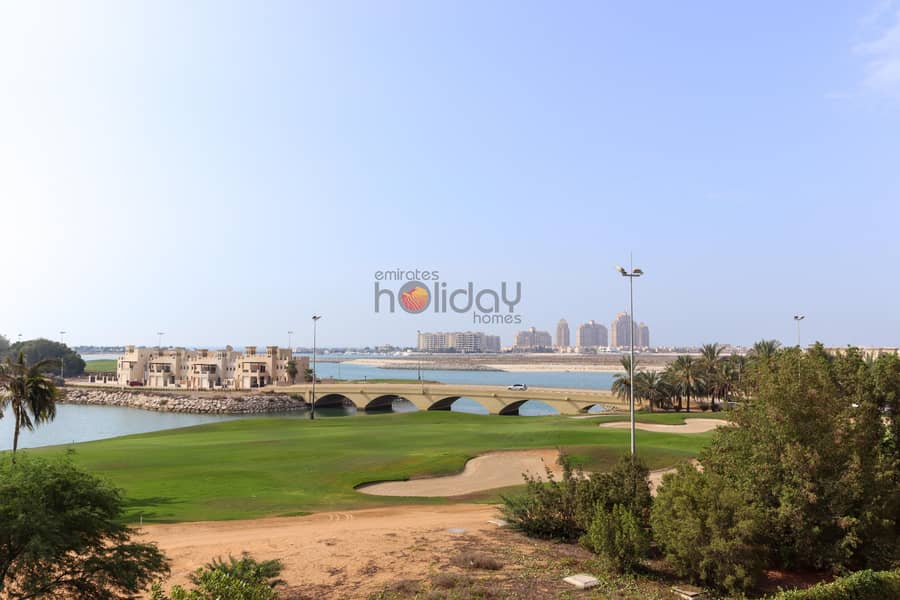 Amazing Golf Course & Lagoon View - Near Al Hamra Village-