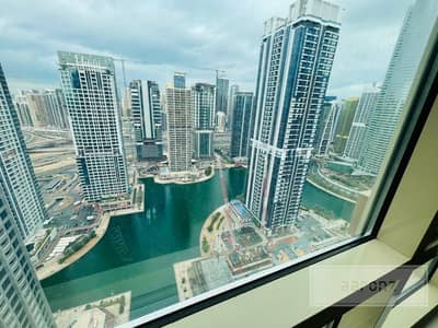 2 Bedroom Apartment for Sale in Jumeirah Lake Towers (JLT), Dubai - Vacant | 2 Bed + Study | Lake View | High Floor