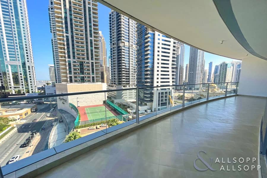 位于迪拜码头，三叉戟豪华公寓 2 卧室的公寓 185000 AED - 6800294