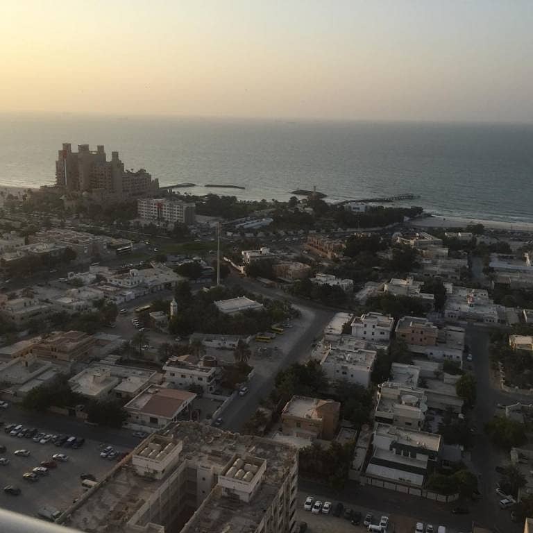 3bhk full sea view for rent in Ajman one tower