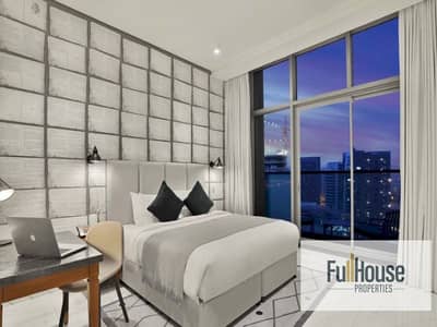 3 Bedroom Flat for Sale in Business Bay, Dubai - Largest Layout | Burj Khalifa View | Furnished