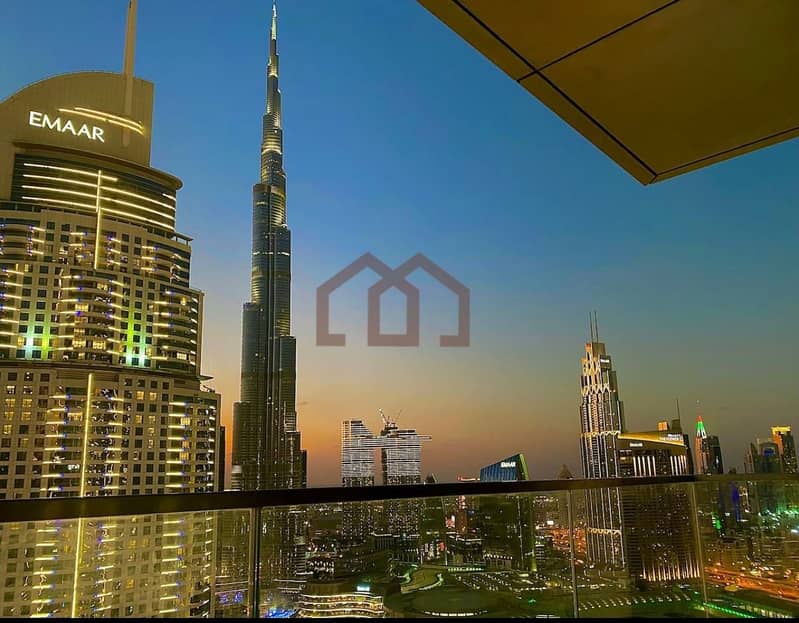 Burj Khalifa & Fountain View | Fully Furnished | Vacant