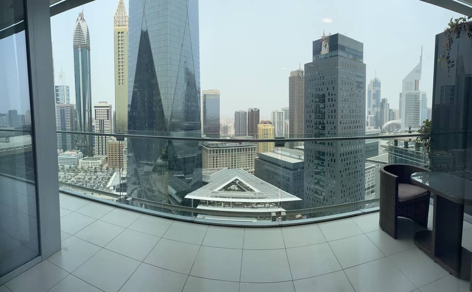 Stunning view of 1BR apartment in Burj Daman