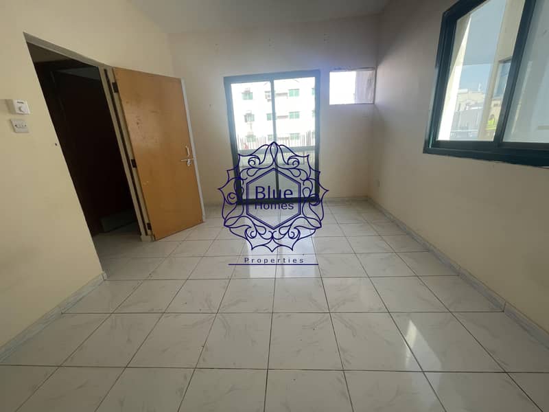 1bhk balconey 2 bath close hall with door in muwaileh