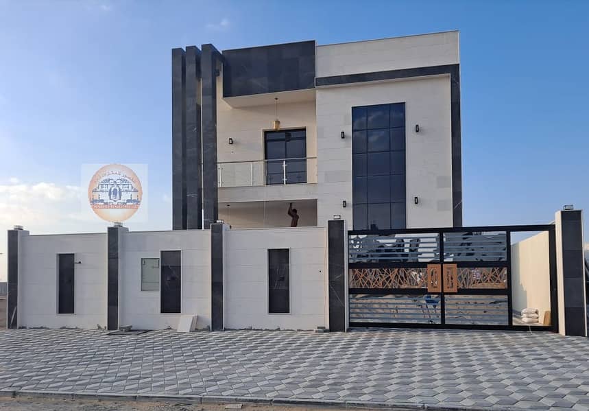 At a great price, including registration fees - and without down payment, a new villa, the first inhabitant, opposite the mosque, one of the most luxu