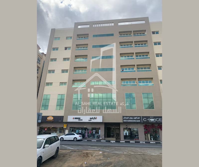 A residential building in the Muwailih area, in a privileged location, behind Al-Thiqa Club, on Qar Street