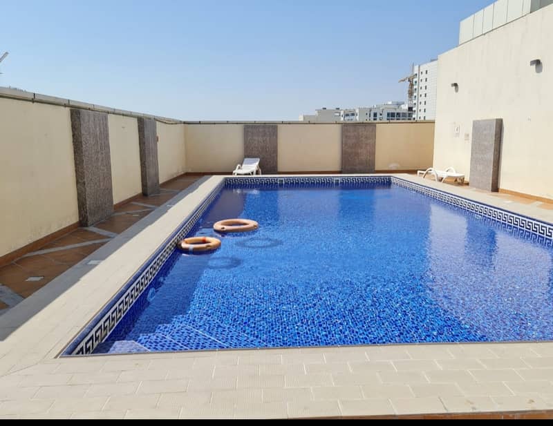 Al NAHDA -1 Dubai Chiller free Luxury Studio with Balcony Kitchen Appliances available for Rent 40K with Amenities