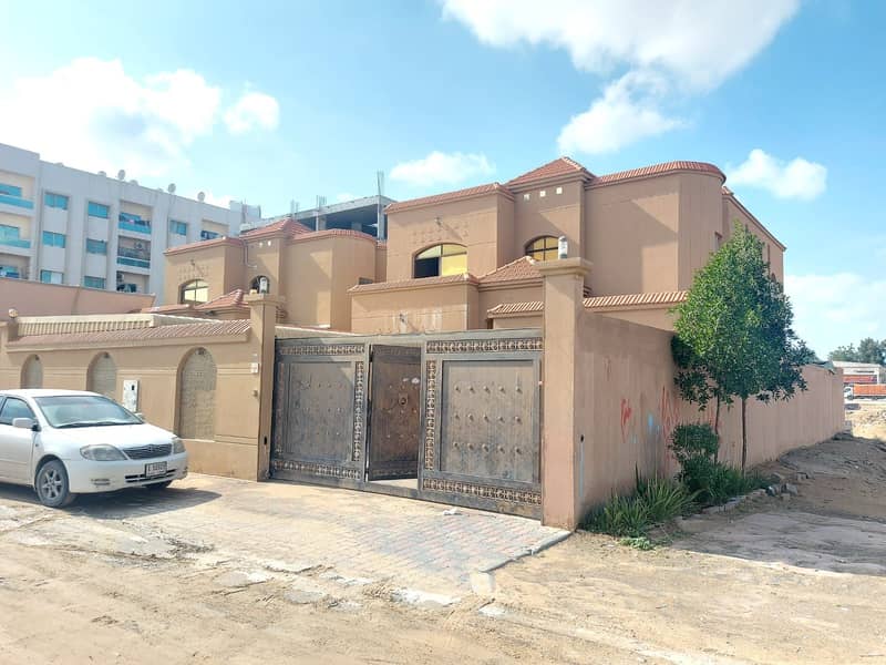 Fully maintained and air-conditioned villa for rent, fully maintained, very excellent villa, close to Sharjah and Dubai exit