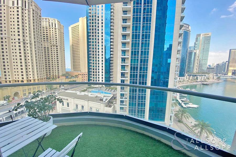 位于迪拜码头，中心大厦 1 卧室的公寓 1450000 AED - 6805665