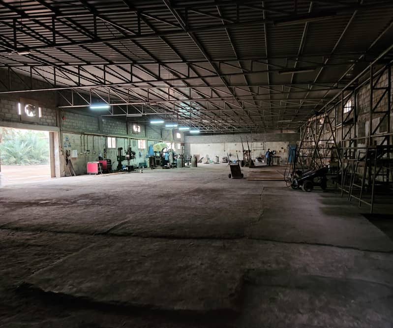 40000 sq ft Warehouse with Open Land in Industrial area 2