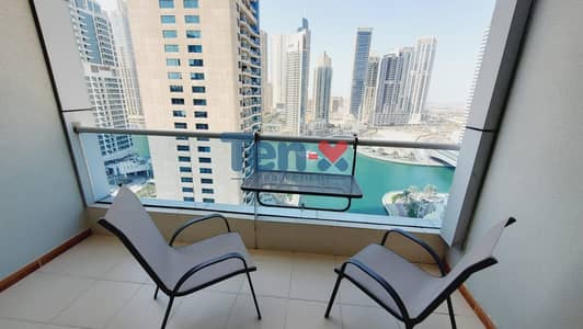 2 Bedroom Flat for Rent in Dubai Marina, Dubai - Furnished 2BR | Marina View | Chiller Free