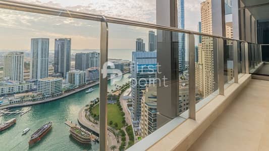 3 Bedroom Apartment for Sale in Dubai Marina, Dubai - Marina View | Fully Upgraded | Vacant | High Floor