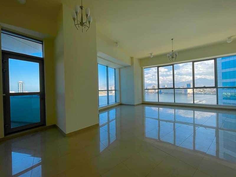 Water View! Stunning 1 Bedroom | Julphar Towers